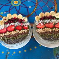 Best smoothie bowls in town!!! at Mandala Cafe in Agonda