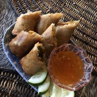 Best spring rolls!  at Verde Rekado in Coron