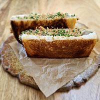 Tosta de cogumelos à Bairrrada at Fava Tonka in Matosinhos