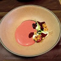 Vegan starter  at Arkhe in Lisbon