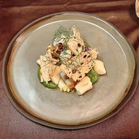 Vegan main at Arkhe in Lisbon