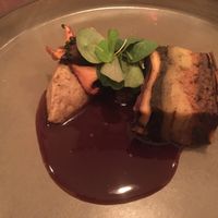 Dish around aubergine at Arkhe in Lisbon