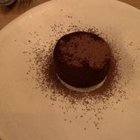 Chocolate cake  at Arkhe in Lisbon