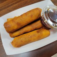Vegan egg rolls at Banh Mi Brothers in Charlotte