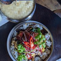 No. 52 rice and tofu at Chay Vegan in Helsingborg