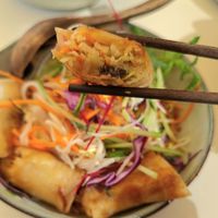 Bun Nem - close-up at Chay Vegan in Helsingborg