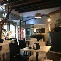 Inside, downstairs at MiaGola Caffe - Bogino in Turin