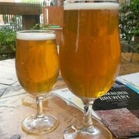 Happy days - the geordie begoda at Brinkburn St Brewery in Newcastle Upon Tyne