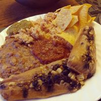 Tamale Plate of Awesomeness at New Mexico Tamale Company in Bellingham