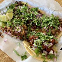 Taco Tuesday! 5 tacos for the price of 4 🌮🌮🌮🌮🌮 🤩 at Just Vegana in Fontana