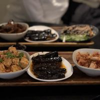 Vegan dishes at Lao Lao in Stockholm