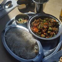 Vegan manchurian at Saravanaa Bhavan - Sankt Eriksgatan in Stockholm