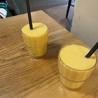Mango Lassi  at Saravanaa Bhavan - Sankt Eriksgatan in Stockholm