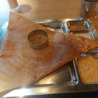 Dosa picante at Saravanaa Bhavan - Sankt Eriksgatan in Stockholm