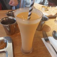 Mango lassi, muy recomendable at Saravanaa Bhavan - Sankt Eriksgatan in Stockholm