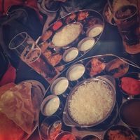 South indian Thali at Saravanaa Bhavan - Sankt Eriksgatan in Stockholm