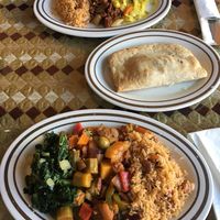 Vegan lunch specials from buffet   at Nyack Main Essentials in Nyack