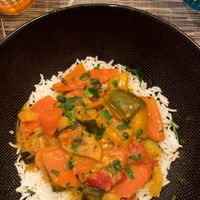 Curry de legumes  at Le Globe in Quimper