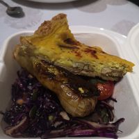 Quiche vegan at Cha Cuisine in Laval