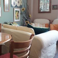 Friendly, comfy and nice choice of vegan cakes. Xx at Grassroots Cafe in Ilfracombe