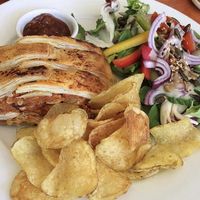 Yummy lunch at Grassroots Cafe in Ilfracombe