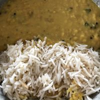 self plated lentil Curry (vegan) at Vinayaga in Stuttgart