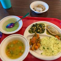 My plate at Govinda's Cafe in Las Vegas