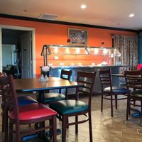 Seating area at Govinda's Cafe in Las Vegas