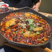 Not as spicy as it looks (skip the chilis if you're sensitive) at Tian Su Wu Jie in Xian