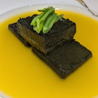 Black tofu at Tian Su Wu Jie in Xian