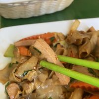 #66 Sauté Soft Noodles -Mock Ham   at Thanh Tinh Chay in San Diego