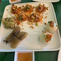 Trip sampler appetizer   at Thanh Tinh Chay in San Diego