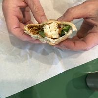 bahn mi sandwhich with tofu  at Thanh Tinh Chay in San Diego