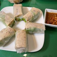 Tofu spring roll at Thanh Tinh Chay in San Diego