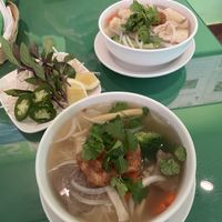 Pho Tofu and Pho Bo  at Thanh Tinh Chay in San Diego