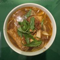 beef soup   at Thanh Tinh Chay in San Diego