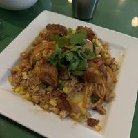 helen special fried rice with peking duck  at Thanh Tinh Chay in San Diego