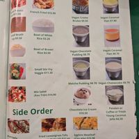 Desserts (they were complimentary with our meal) at Thanh Tinh Chay in San Diego