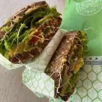 Avocado sandwich   at Coffee Fellows in Luxembourg City