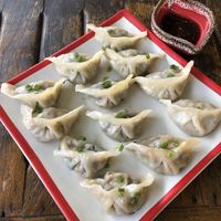 Vegan dumplings (big size)  at Stuffed in Koh Tao