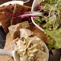 Cheese platter at Utopia in Nice