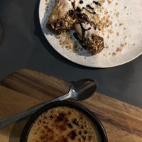 Canneloni & creme brûlée  at Utopia in Nice