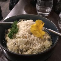 Risotto. Wish other places could make beauty like this at Utopia in Nice