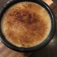 Crème brûlée - vegan and alcohol free. Love love at Utopia in Nice