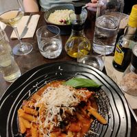 Risotto and pasta at Utopia in Nice