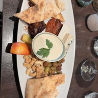 Cheese platter  at Utopia in Nice