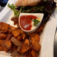 Burger  at Utopia in Nice