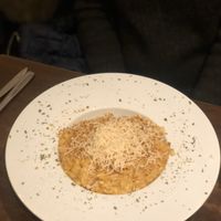 pumpkin risotto  at Utopia in Nice