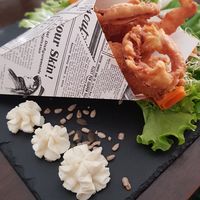 Beignets légumes at Utopia in Nice