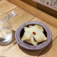 Tofu pudding at Chipoon in Tokyo